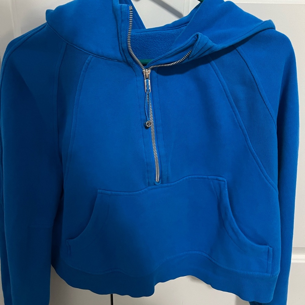 Lululemon poolside blue scuba hooded